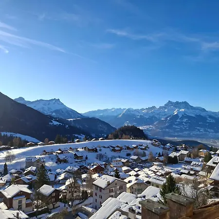 Le Nid D'Aigle Apt Leysin Centre Avec Forfait Piscine Sauna Jacuzzi En Option Exterior photo